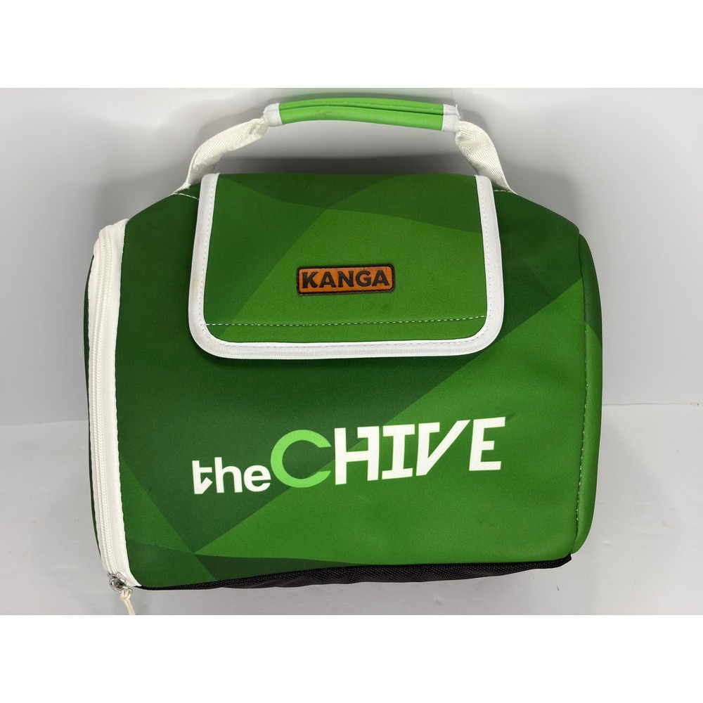 Kanga Coolers x The Chive Green Iceless Insulated 6 Pack Beverage Cooler Pouch